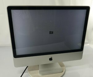 ジャンク扱い Apple iMac 24インチ A1225 2008年製/Core2Duo 2.8GHz/メモリ無/HDD無/Mac アップル PC 一体 N072801