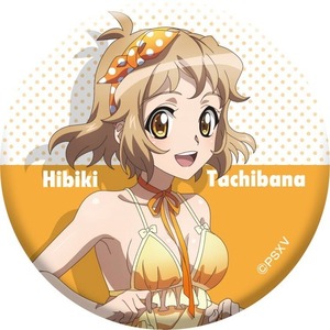 戦姫絶唱シンフォギアXV 缶バッジコレクション 立花響 Senki Zesshou Symphogear Can Badge Hibiki Tachibana