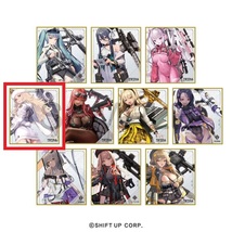 勝利の女神:NIKKE ミニ色紙 4.ルドミラ ニケ メガニケ Goddess of Victory Mini Shikishi Art Ludmilla_画像2