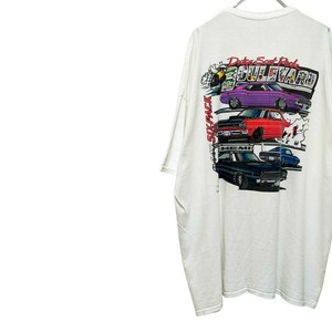 古着　GILDAN　半袖Tシャツ　バックプリント　ビッグサイズ　00s