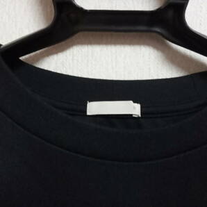 新品GU（ジーユー）ビッグTシャツルーズ半袖ブラックMの画像3