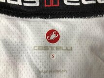 FP953 カステリ Castelli レディース 半袖 サイクルジャージ 白ピンク S_画像7