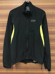 GY342 ゴアバイクウェア GORE BIKE WEAR ウィンドブレーカー L 黒/黄