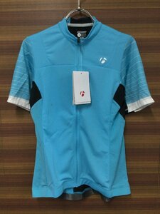 GG877 ボントレガー BONTRAGER Meraj Jersey 半袖サイクルジャージ 水色 M レディース