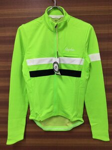 GI413 ラファ Rapha ブルべ LONG SLEEVE BREVET JERSEY 長袖 サイクルジャージ S 緑