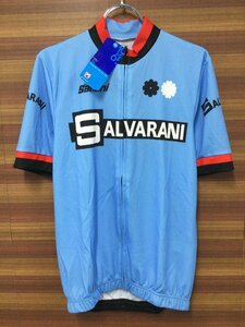 GH940 サンティーニ Santini 半袖 サイクルジャージ 青 M