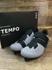 GS198 Physique Fizik Tempo Power Strap Tepo R5 PowerStrap RefertoaveGrey Binding Shoes eu41 1/2 spd-sl