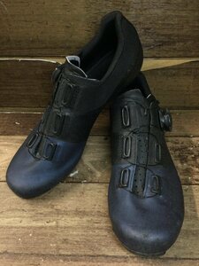 GK137 フィジーク fizik テンポ TEMPO OVERCURVE R4 shoes ビンディングシューズ EU38 ネイビー SPD-SL※ガリ傷