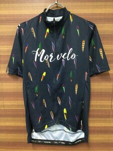 GO041 モルベロ MORVELO 半袖サイクルジャージ 紺 XL レディース