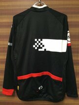 GI804 パールイズミ Pearl iZUMi サイクルジャケット 防風 裏起毛 BM 黒白_画像2