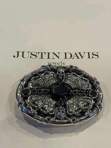 美品◆JUSTIN DAVIS◆CODE BUCKLE◆クラウンバックル定価341,000円◆SGJ500◆