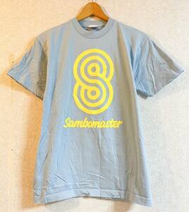 サンボマスター（Sambo Master）　２００６年　Tシャツ　ロック　バンドT　ライトブルー　水色