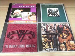 ヴァンヘイレン CD4枚セット VAN HALEN FAIR WARNING WOMEN AND CHILDREN FIRST FOR UNLAWFUL CARNAL KNOWLEDGE h172