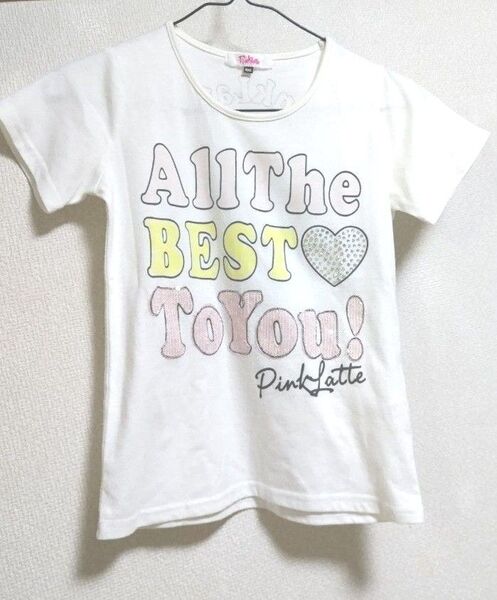 PINK-latte 半袖Tシャツ