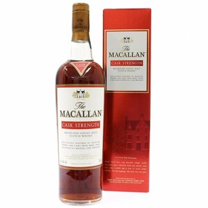 ◆ 未開栓 ◆ マッカラン / MACALLAN ◆ カスクストレングス / CASK STRENGTH ◆ 750ml / 60.1% ◆ 箱付 ◆ B