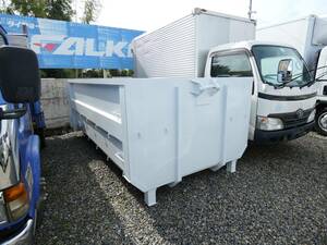 * new goods armroll * removal and re-installation type container car container 4t for how??