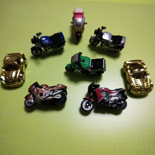 チョロキュー バイク6台車2台