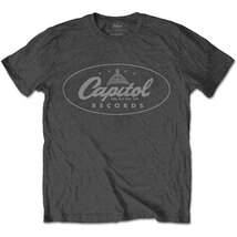 ★キャピタル レコード Tシャツ Capitol Records OVAL ロゴ - L 正規品 レーベル 会社 blue note_画像2