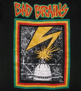 ★バッド ブレインズ Tシャツ BAD BRAINS DC 黒 XL 正規品(UK) ushc raggae punk
