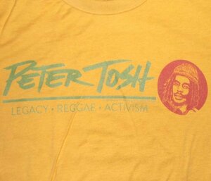 ★ピーター トッシュ Tシャツ Peter Tosh CHEST - L 正規品 bob marley レゲエ reggae