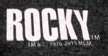 ★ロッキー Tシャツ ボクシング ジム ROCKY 黒系 XL 正規品 gym ムービー 映画 シルヴェスター・スタローン_画像4