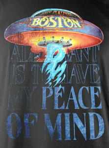 ★ボストン Tシャツ BOSTON PEACE OF MIND - S 正規品 ピース オブ マインド プログレ