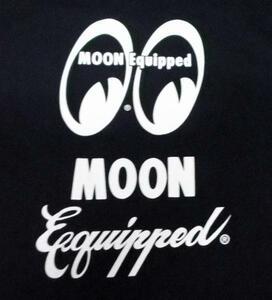 ★ムーンアイズ Tシャツ Equipped - XL 黒 MOONEYES 正規品 アメ車