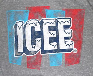 ★アイシー Tシャツ ICEE ロゴ - S 新品,正規品 フローズン ドリンク カンパニー