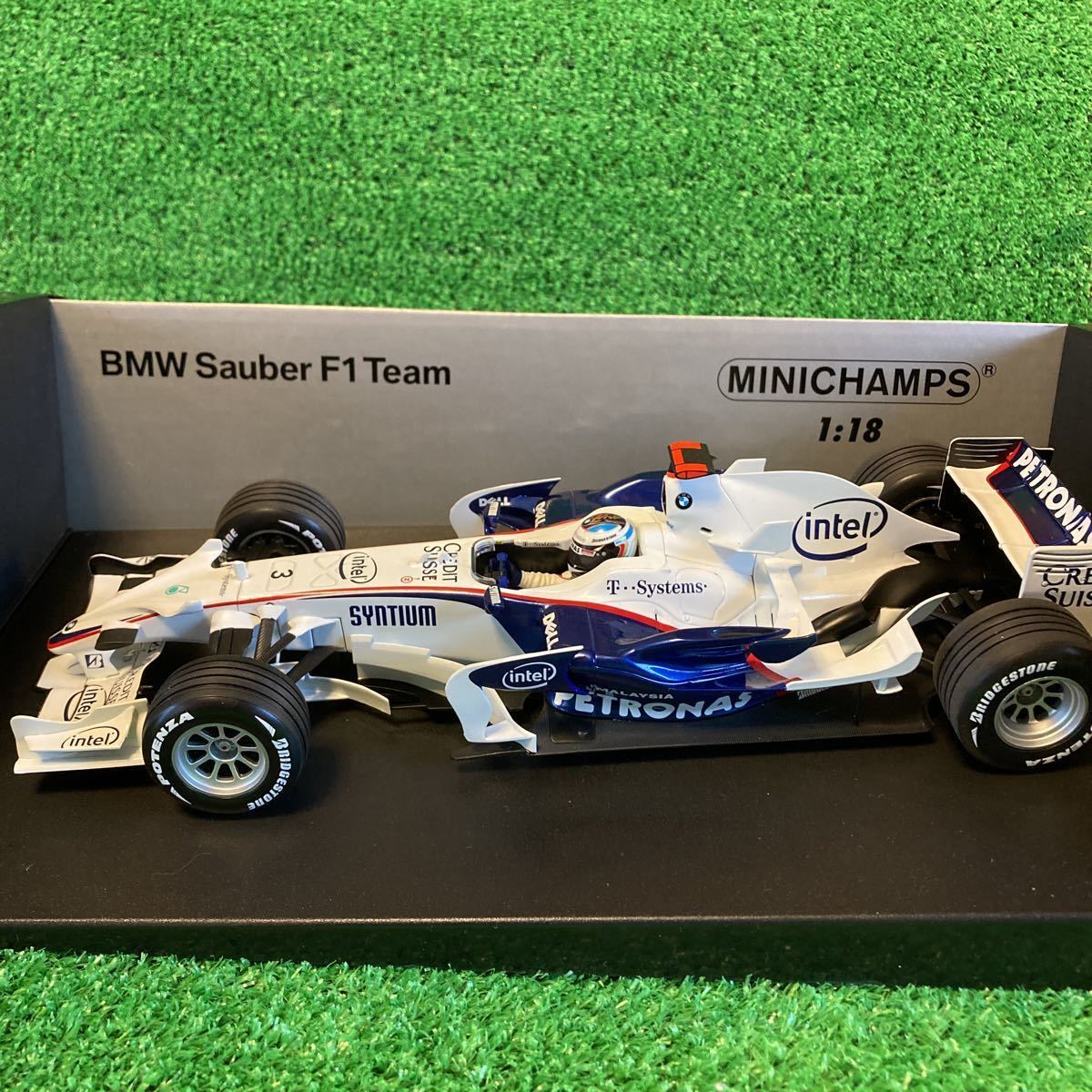 ミニチャンプス1/18 BMW SAUBER F1.08 N. HEIDFELD 2008 ◇半額