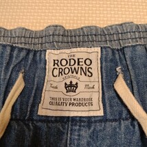 RODEO CROWNS ワイドパンツ デニム ジーンズ RCWB ジーパン ロデオクラウンズ 日本製 紺 M_画像6