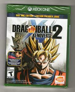 未開封!! 「XBOX DRAGONBALL2 XENOVERSE ドラゴンボール」海外版XBox ONEソフト