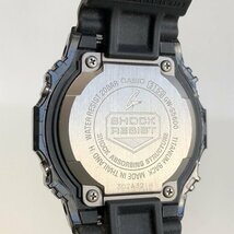 極美品 カシオ G-SHOCK 電波ソーラー腕時計 GW-S5600U-1JF ブラック カーボンファイバーバンド チタン スクエア タフソーラー 質セブン_画像4