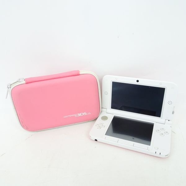 Newニンテンドー3DS LL ピンク ブルー（ジャンク品）-