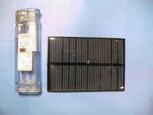 送料無料！太陽電池　6V 0.6W ソーラーパネル　3枚