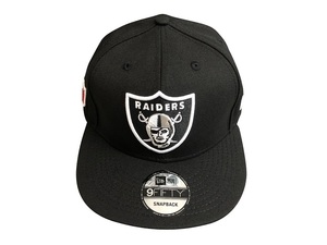 cap-215 NEW ERA 9FIFTY SNAPBACK NFL Las Vegas Raiders CAP ニューエラ キャップ 帽子 ベースボールキャップ ブラック