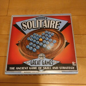 ソリティア　ボードゲーム　ガラス玉　Solitaire