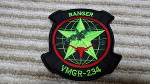 VMGR-234 Sq Neon US NAVY Air Force Army ワッペン パッチ CWU-36/P 45/Pにどうぞ