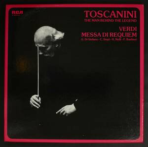 【伊盤LP-BOX】トスカニーニ,NBC響/ヴェルディ:レクイエム(並品,2枚組,Toscanini,82年リマスター盤,ハーフスピードマスター)