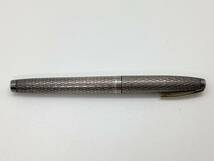 【737】Sheaffer 万年筆　ペン先14K　銀製品　STERING SILVER　AUST 585_画像5