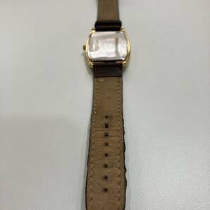 【1129】腕時計「TITAN アナログ腕時計 1958YAA」３０M防水 シックなデザイン 革ベルトの画像4
