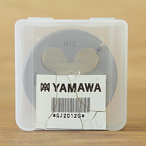 未使用)彌満和/ヤマワ/YAMAWA AR-D-M12-0.5-II(φ38) ソリッドダイス メートルねじ用(特殊ピッチ)