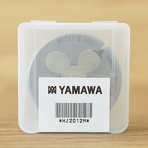 未使用)彌満和/ヤマワ/YAMAWA AR-D-M12-1-II(φ38) ソリッドダイス メートル細目ねじ用