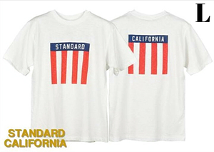 L 新品【STANDARD CALIFORNIA CHAMPION x SD T WHITE チャンピオン x スタンダードカリフォルニア Tシャツ ホワイト】