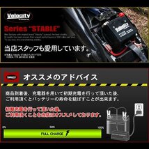 GT9B-4 FT9B-4 バイクバッテリー 密閉式 液入 Velocity_画像6