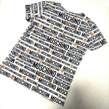 正規品 希少 レア MOSCHINO モスキーノ 半袖Tシャツ 総柄 アイコン ロゴ LOGO クマ くま ベア ホワイト 白 ジェレミースコット 浜崎あゆみ_画像3