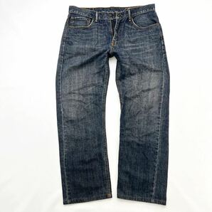 LEVIS ☆ 505 通年 ストレート ジーンズ デニムパンツ ジーパン W34 アメカジ ストリート 大人カジュアル 古着 人気 リーバイス■Ja6310の画像4