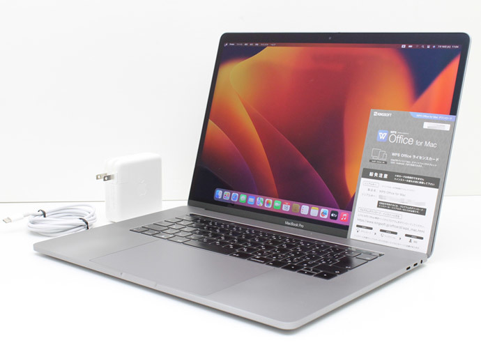送料無料♪Apple Macbook Pro 15-inch,2018 MR942J/A WPS Office付Core