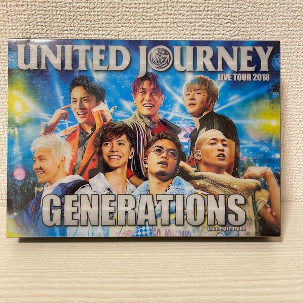 GENERATIONS LIVE TOUR 2018 UNITED JOURNEY ライブDVD