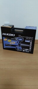 日立工機 HiKOKI FWH14DF(2BG) インパクトドライバ HITACHI ほぼ未使用品　美品