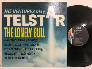 ★00即決 VENTURES play TELSTAR lonely bull lst8019 US STEREO ヴェンチャーズ 60年代の米国ステレオ盤。